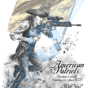POF-USA Molly American Patriots Poster