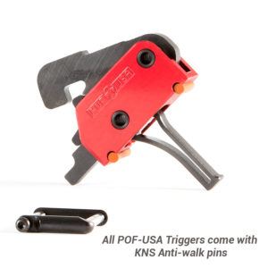 POF-USA single stage Straight Drop-In Trigger assembly with anti-walk kit