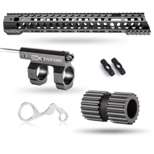 Complete Renegade rail assembly kit with Dictator gas block