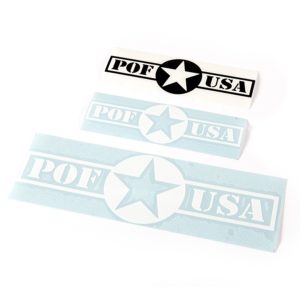 POF-USA Star-Wing Logo Sticker