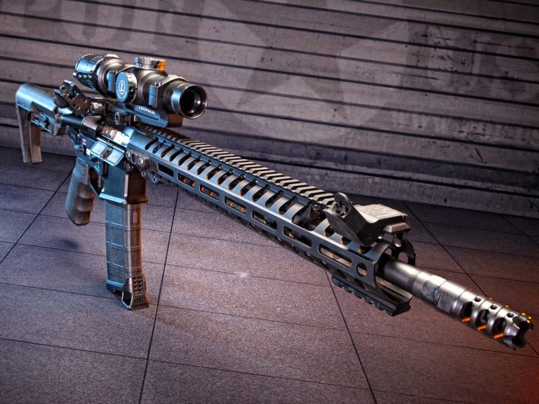 16" 5.56x45 NATO direct impingement Renegade + rifle
