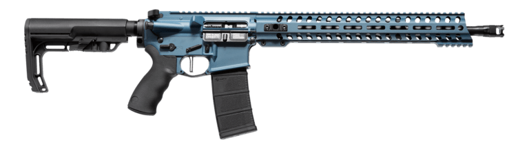 16" Blue Titanium direct impingement 5.56x45 NATO Wonder Rifle