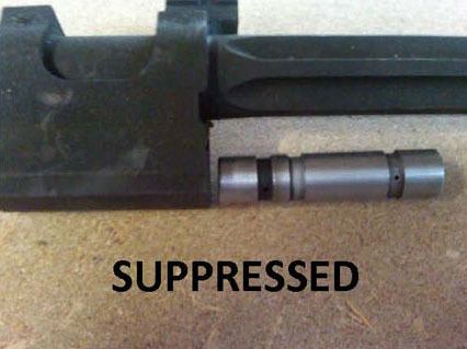 gas piston suppressed