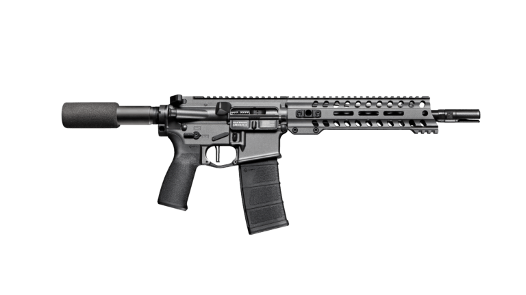 10.5" tungsten 5.56x45 NATO direct impingement Minuteman pistol