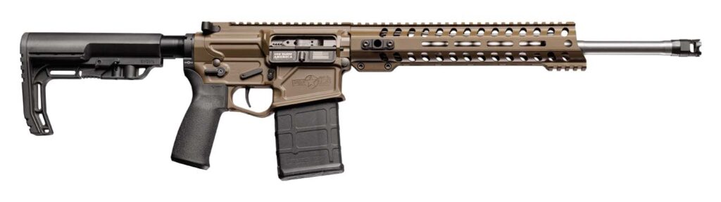 16.5" Patriot Brown Rogue Rifle with Micro-B Muzzle Brake