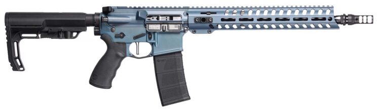 Pinned and Welded 13.75" 300 Blackout Blue Titanium Wonder Rifle