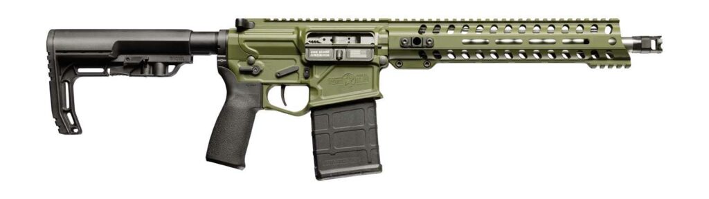 12.5" 308 OD Green Rogue SBR