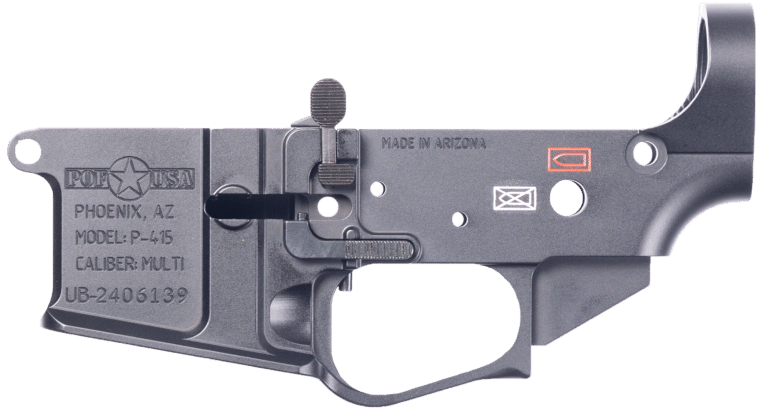 Black Anodize Stripped P-415 Lower