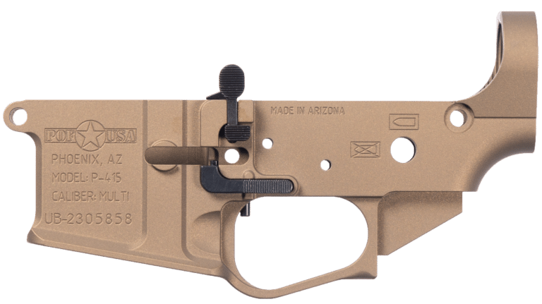 Bronze Cerakote Stripped P-415 Lower